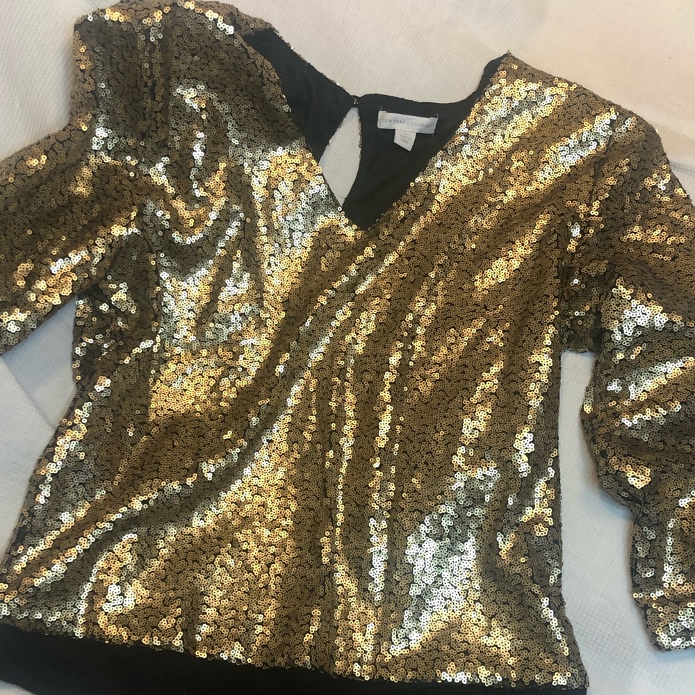 Gold Bodysuit -Size M